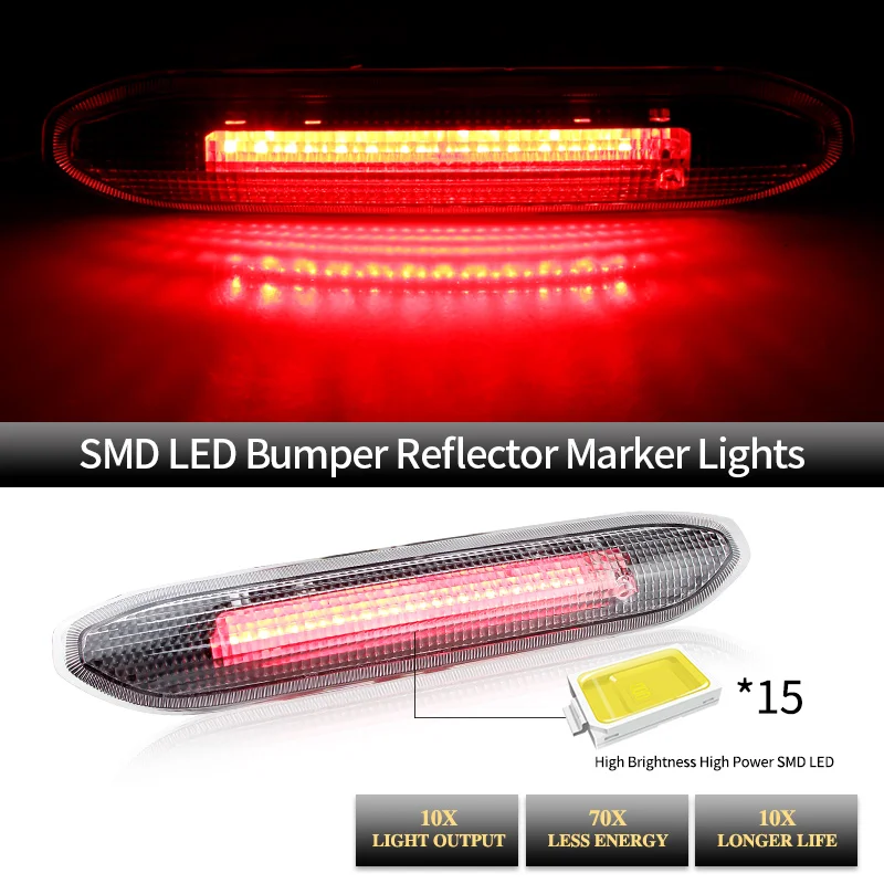 1 STÜCK Klare/Schwarze Linse LED High Level Bremslicht Für Land Rover Freelander 2 LR2 2006-2014 Hinten Hohe Ebene 3rd Dritte Bremslicht