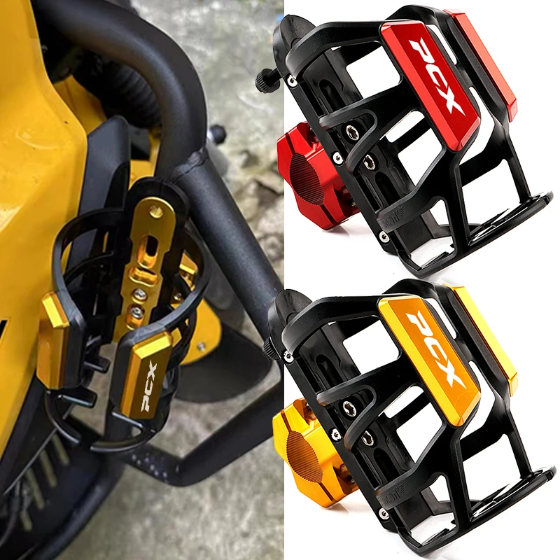 For Honda PCX125 PCX150 PCX160 PCX 125 150 160 2018-2026+ Accessorie Motorbike Beverage Water Bottle Drink Cup Holder