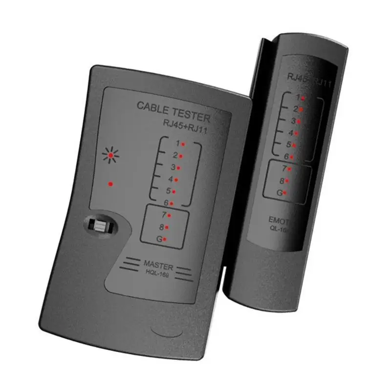 

Y1UB Tall Accuracy RJ45 Cable Tester Multifunctional Net Transducer Suitable for IT Specialists and Home Users