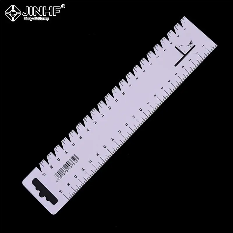 1PC DIY Patchwork Ruler Ultrathin Soft 21cm Sewing Tools Accessories Quilting Tools Handmade