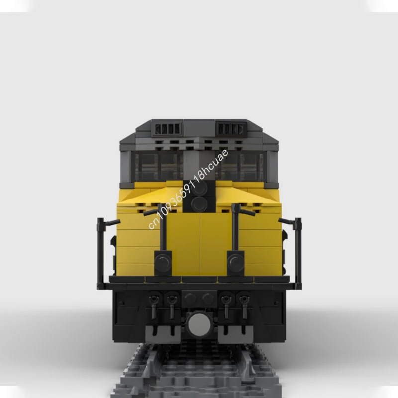 1621 Uds. MOC EMD DDA40X tren RC modelo bloques de construcción juguetes artesanales arquitectura montar ladrillo educativo Idea para niños regalos de navidad