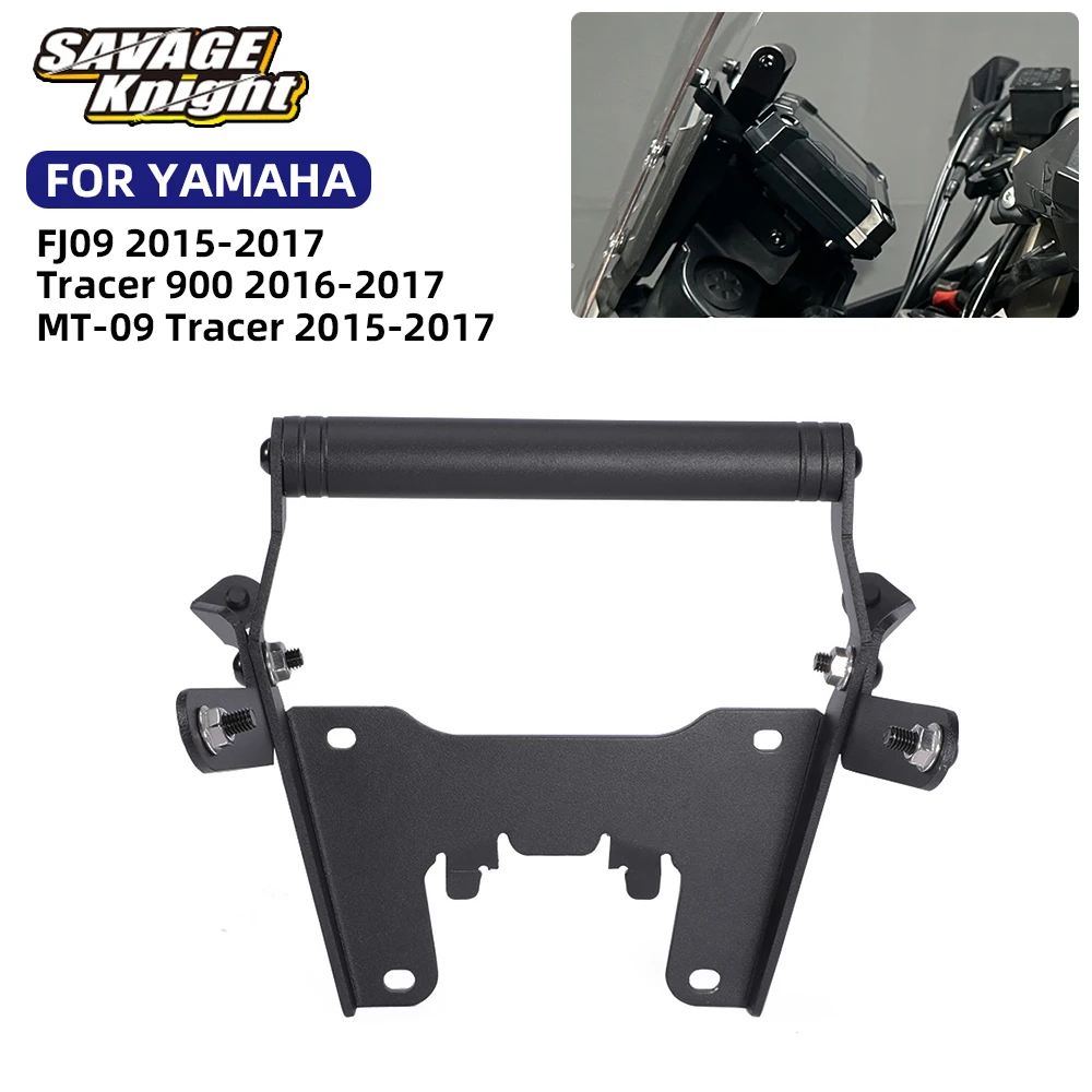 

Tracer900 GPS-навигатор, держатель для мобильного телефона для YAMAHA MT-09 MT09 Tracer FJ-09 FJ09 2015 2016 2017, удлинительная подставка
