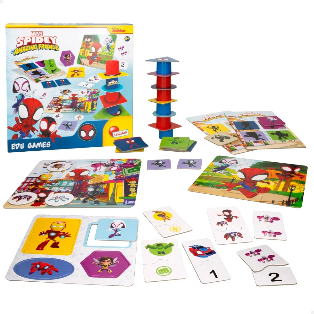 Spidey and its superteam 10-in-1 board games