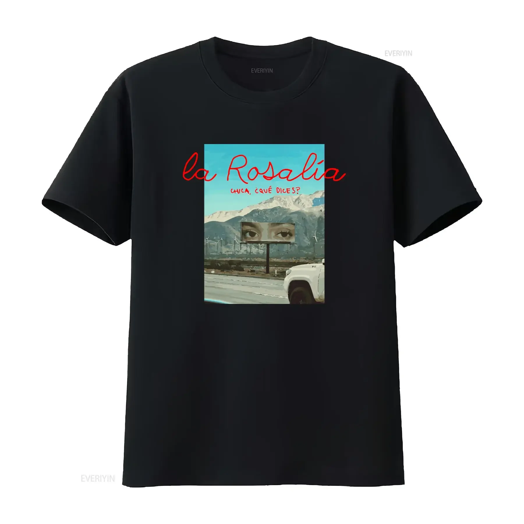 Motomami T Shirt La Rosalía Girl What Do You Say Print for Rosalia Lover Fanmade Handwritten Font World Tour vintage Washed