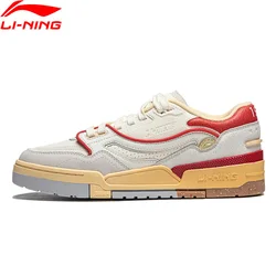 Классическая Повседневная обувь Li-Ning Men 001 BTC, стильная удобная подкладка, носимые спортивные туфли, кроссовки для отдыха AGCU081