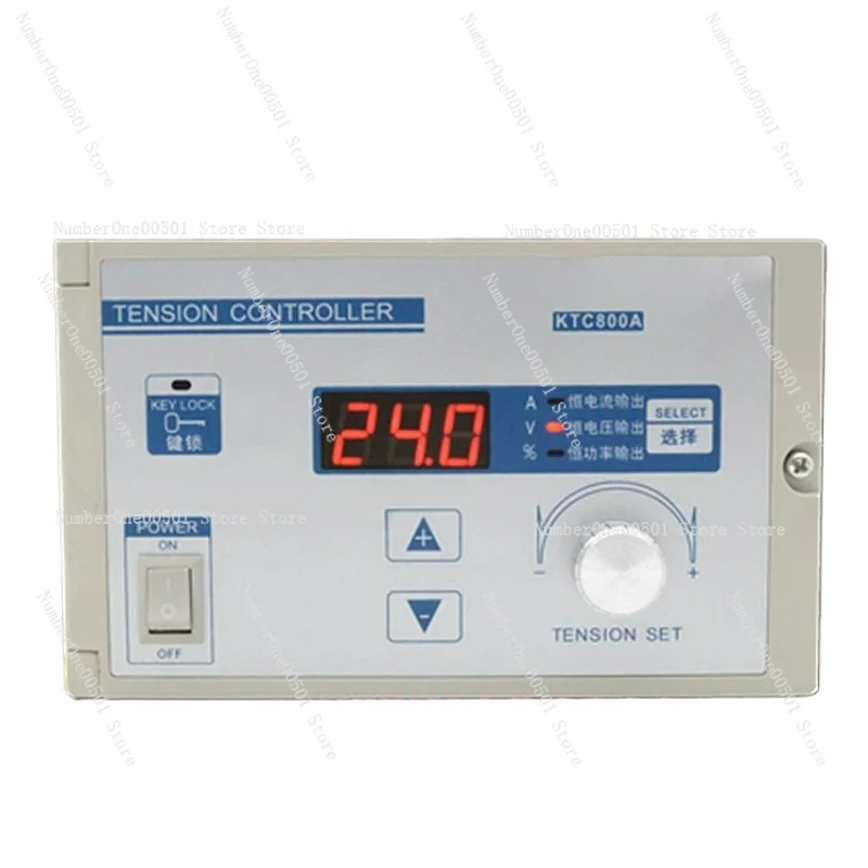 KTC800A Tension Controller 24V Magnetic Particle Brake Clutch 0A-4A Manual Digital Display 002