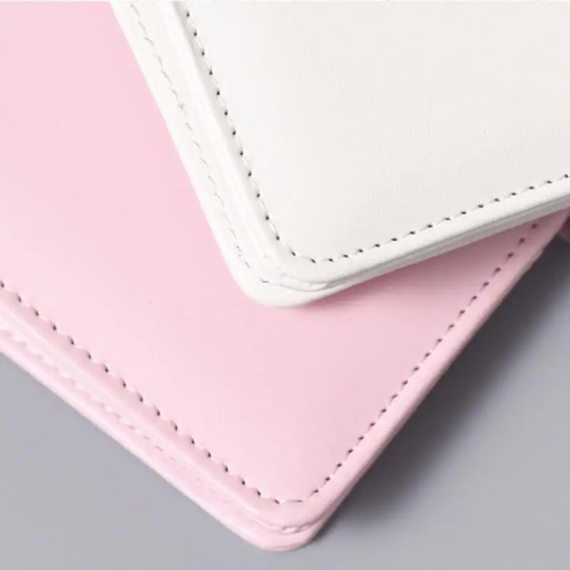 M5TB 6-Ring for Creative Binder Notebook Cover Imulation Leather Cover for Girl