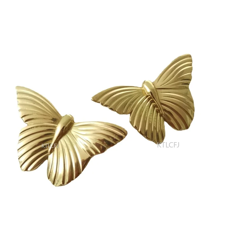 Brass Abstract Butterfly Drawers Cabinet Doors Wine Cabinets Shoe Cabinets Bookcases Handles Clock Decorations