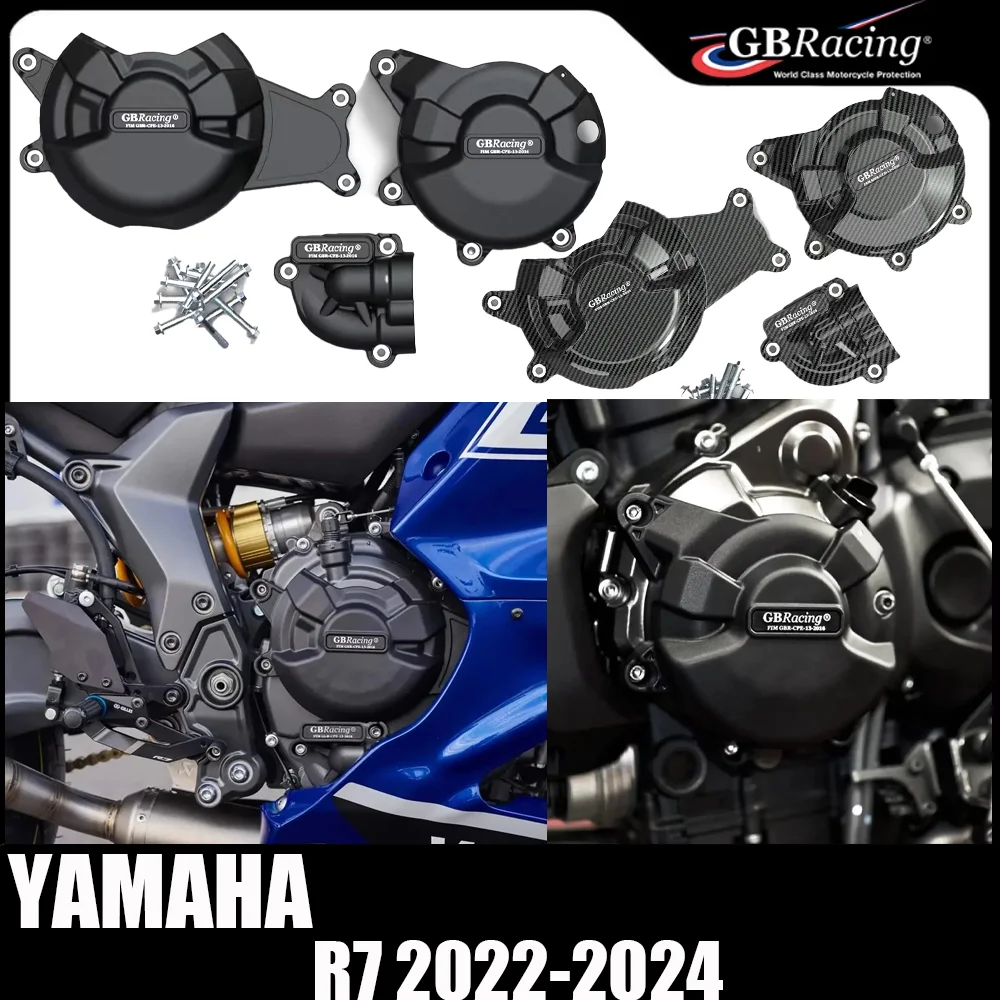 

For YAMAHA Motorcycle YZF-R7 R7 2022 2023 2024 For Motorcycle Accessories Engine Protective Cover