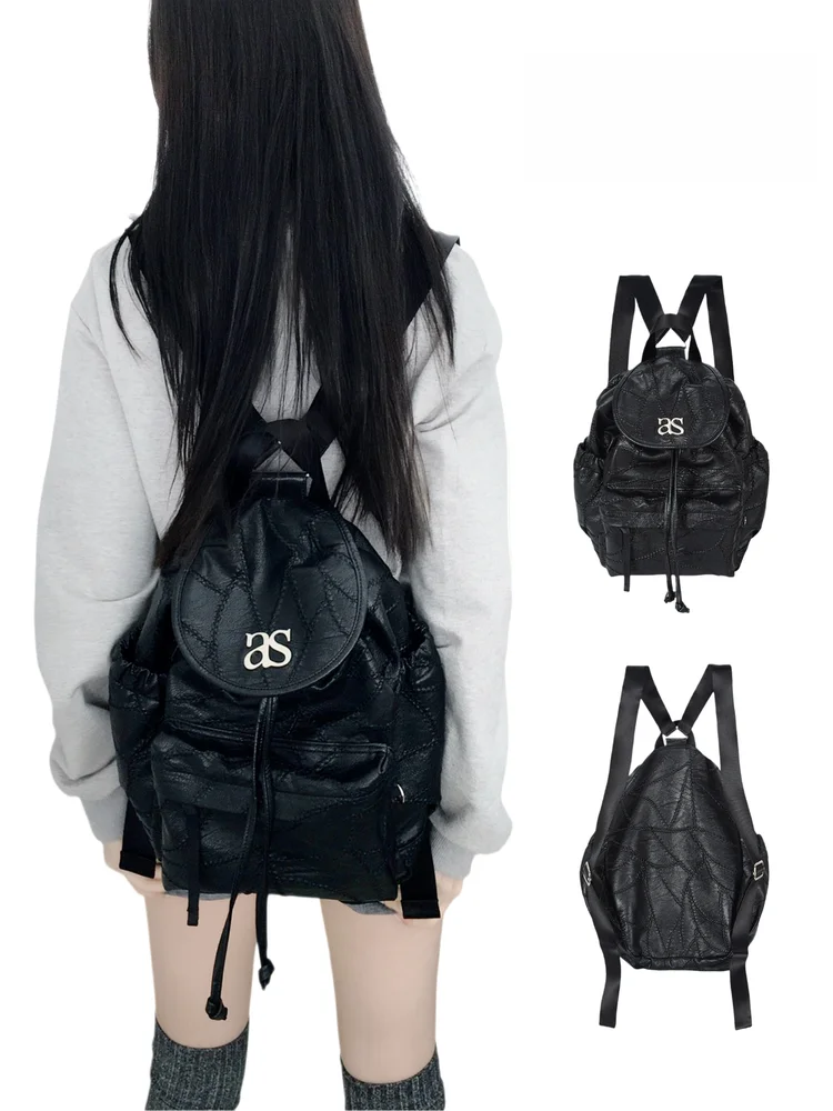 sac-a-dos-a-cordon-ason-tendance-grande-capacite-motif-losanges-pour-les-trajets-quotidiens-sac-a-bandouliere-pour-jeunes-impermeable-style-coreen-usage-quotidien