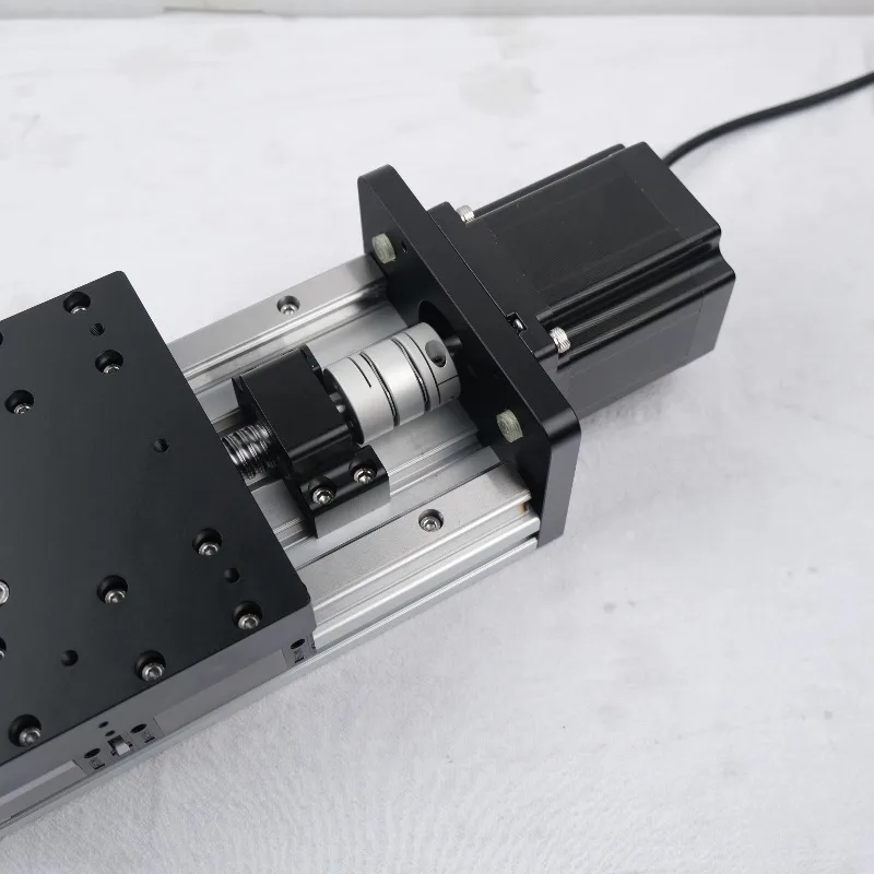 Open linear carriage ball module motor bearing 0.02mm repeated positioning accuracy, long service life, automated assembly line