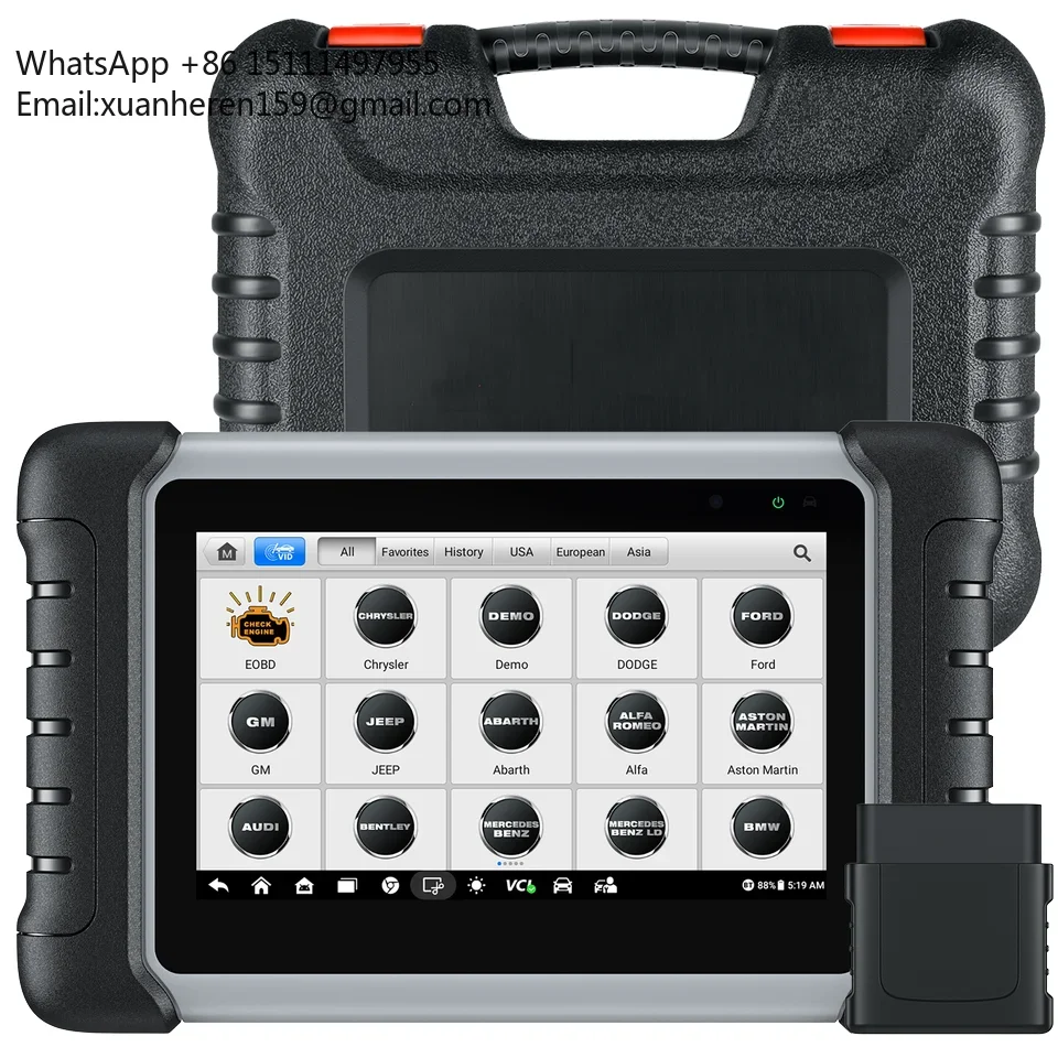 

New OD Scanner ECU Reader Machine Car Diagnostic Tool for All Cars Spray Valves Product Category