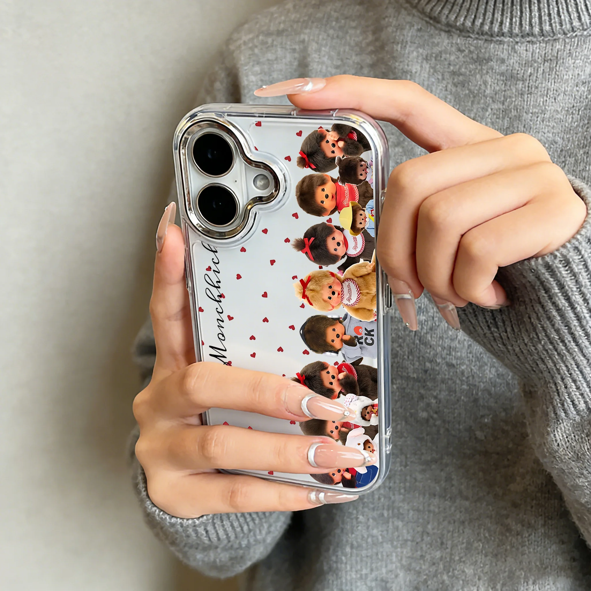 

Lovely Monchhichis Phone Case for Samsung Galaxy A57 A56 A36 A26 A06 A55 A35 A16 A54 A34 A25 A24 A15 A14 A05S A73 A53 A33 4G 5G