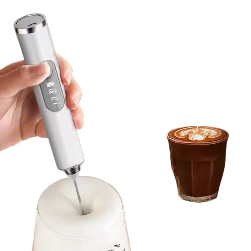 Electric milk frother, mixing stick, coffee whisk, anti-corrosion and anti-rust