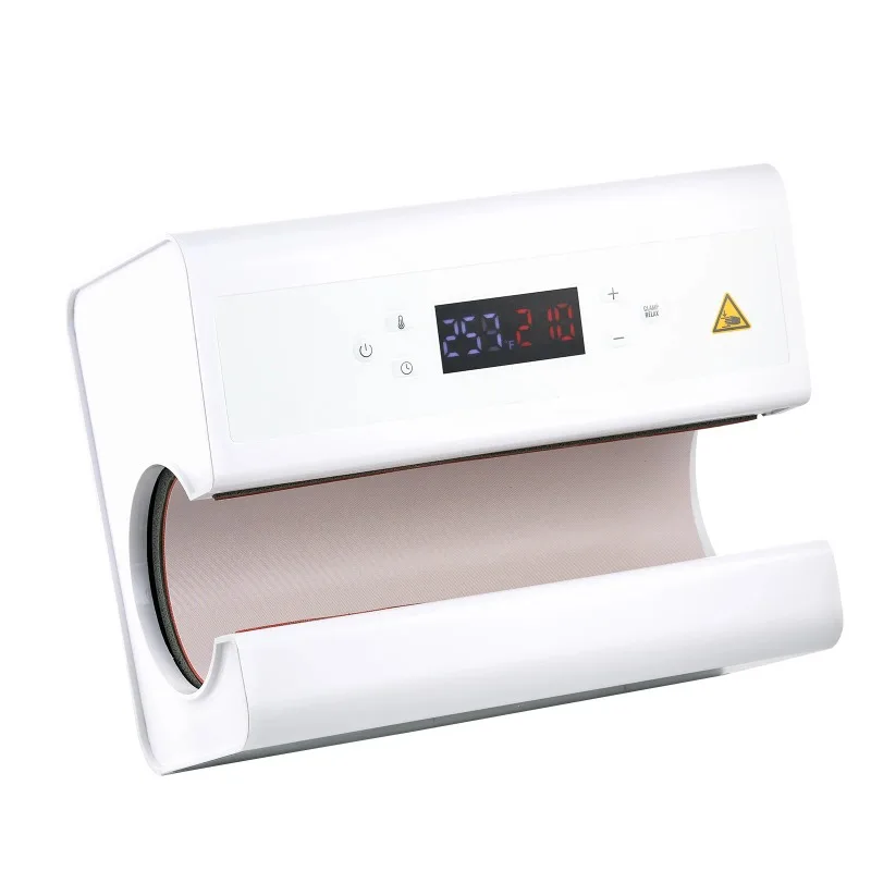 SucceBuy Auto Tumbler Heat Press Machine Mug Heat Press 11-30oz Sublimation Tumblers Heat Up Fast Even Tumbler Press with Tape