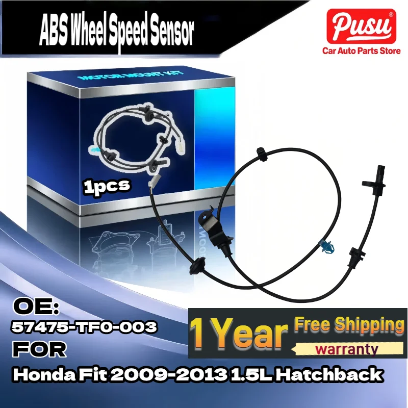 

For New ABS Wheel Speed Sensor for Honda Fit Jazz 2009-2013, Front Left Driver Side OEM 57475-TF0-003