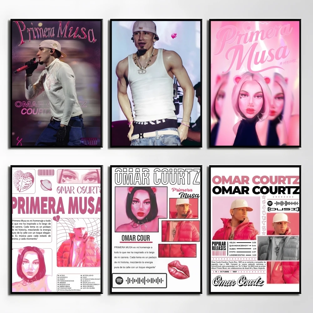 

Singer O-omar Courtz Poster Elegant And Affordable Wall Art Stickers For Dormitory Living Room And Bedroom Spaces