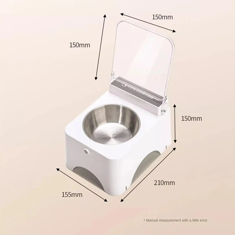

Автоматическая кормушка для кошки чаша из керамической нержавеющей стали с крышкой Чаша для кошачьего еды с инфракрасным датчиком автоматическое открытие крышки Comedero Gato