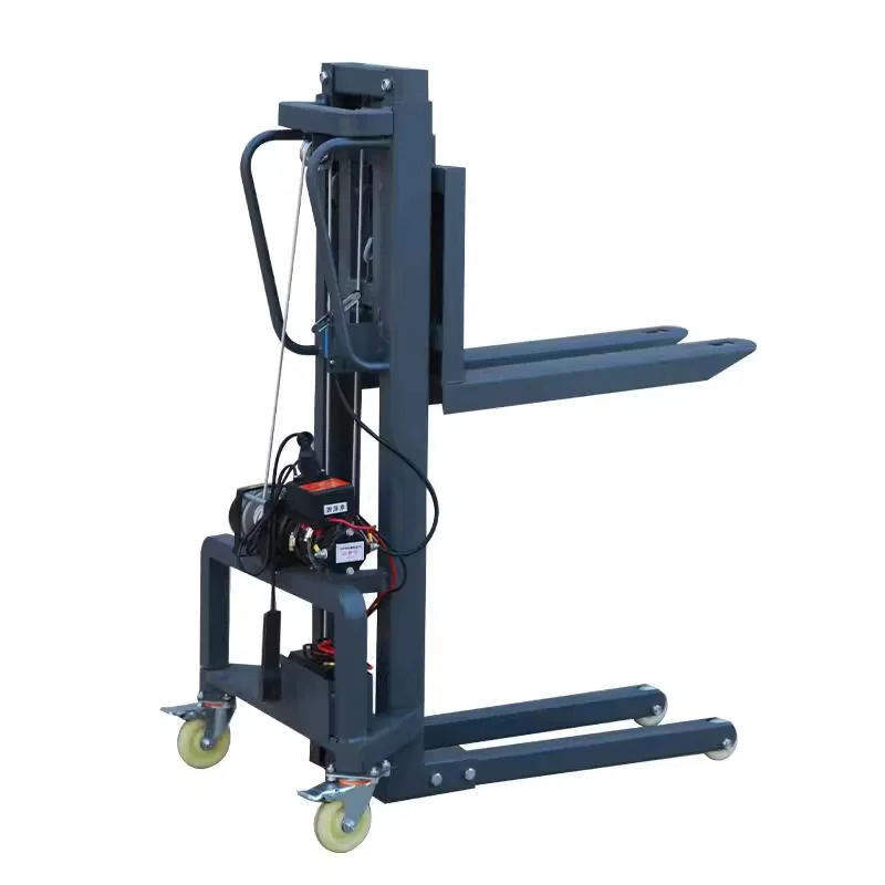 Electric lift truck forklift equipment aviation box handling and loading and unloading artifact small lighting stage sound loadi