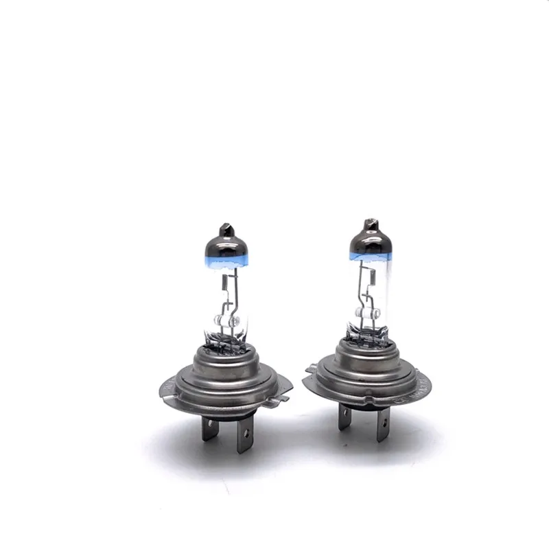 2pcs H7 55W Platinum Head Car Halogen Bulbs 12V Auto Bulb 3800K High Low Beam Fog Light Headlights Lamp for Vehicle