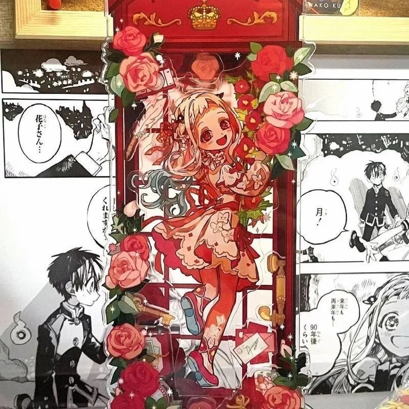 10 cm Toilettengebundener Hanako-kun Anime Peripherer Acrylständer Yashiro Nene Hanako Tischdekorationen Zubehör Geschenk – Detail 2