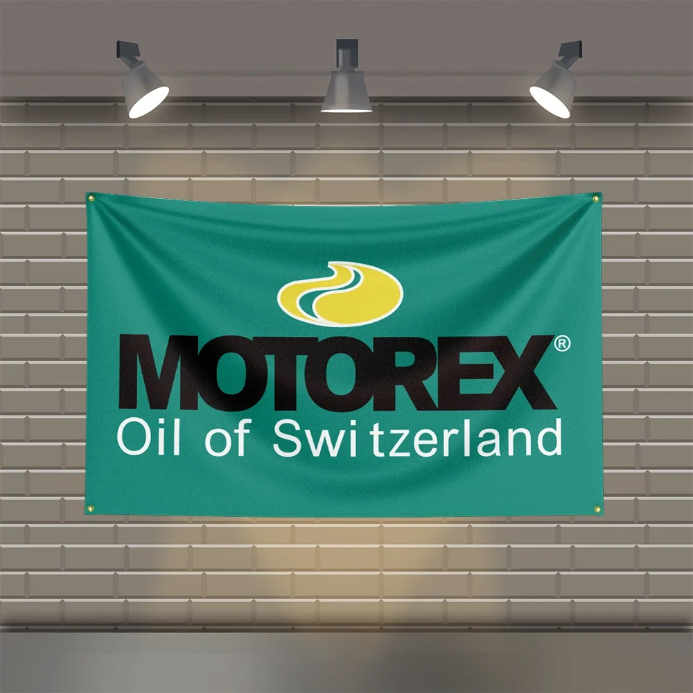 3x5 FT M-Motorexs Racing  Flag Polyester Printed Cars Flags for Room Garage Decor