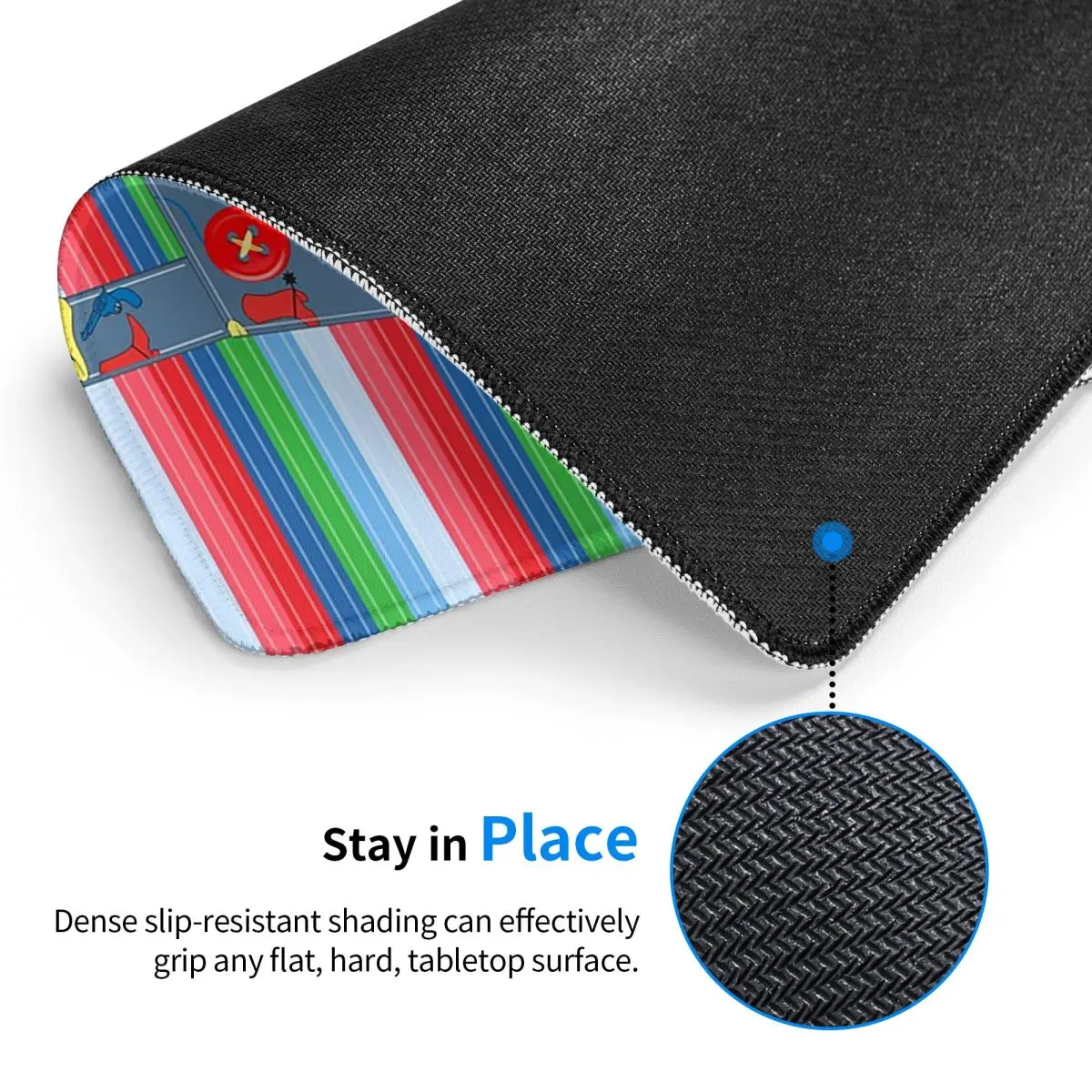 Good Guys Child's Play Chucky Killer Doll Overalls Mouse Pad Computer Keyboard Mouse Mat Gaming PC Laptop Desk Mat Office