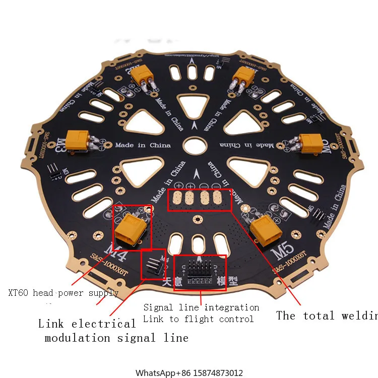 New T900/T1200 multiple axis, six axis, eight axis PCB board gold plate