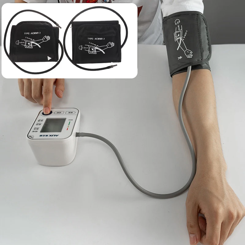 Adult Arm Blood Pressure Cuff Belt 22-32cm/22-42cm Tonometer Sphygmomanometer Upper Cuff For Arm Blood Pressure Monitor Meter