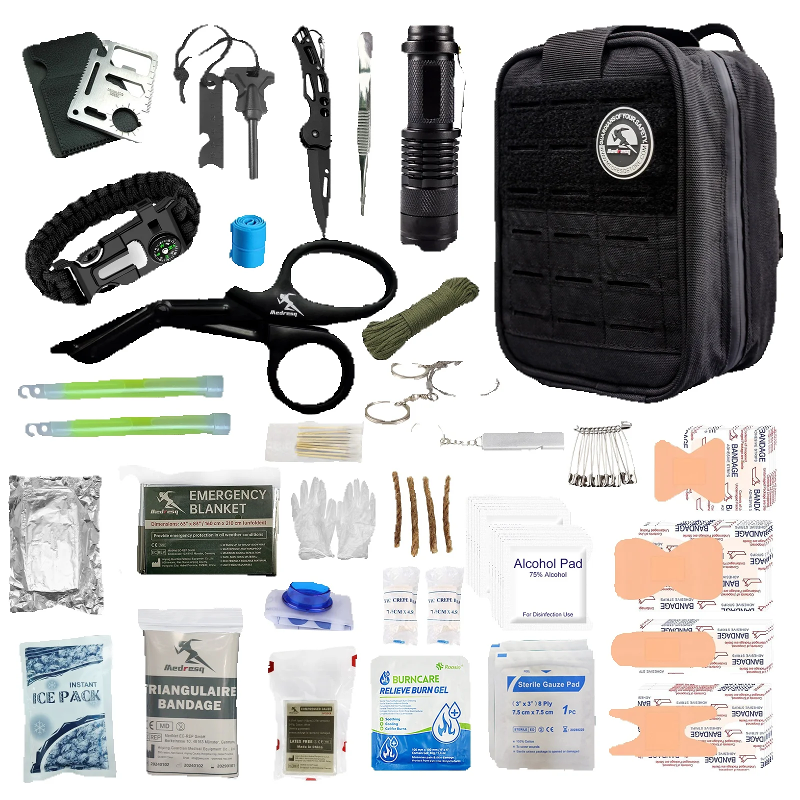 medresq-survival-kit-tactical-emergency-gear-with-fire-starter-paracord-bracelet-compass-survival-blanket-knife-flashlight