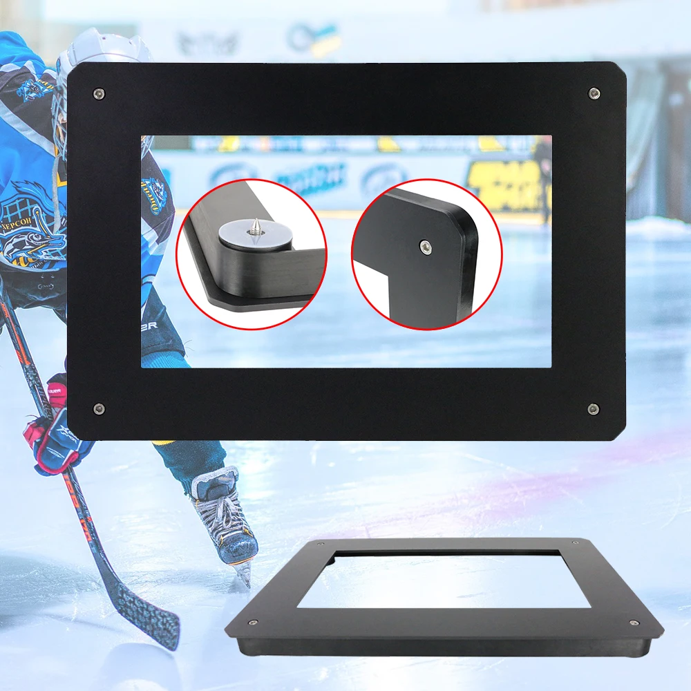 Hockey Passer Training Aid Rebounder Heavy Duty Passing Trainer for Puck Control Passing Shooting view 2