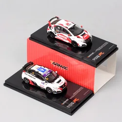 TW Tarmac Works 1/64 Scale Honda Civic Type R FK2 2016 Macau Guia Racing  #81 TCR Motul Toycon 2017 Vehicle Diecast Model Toy