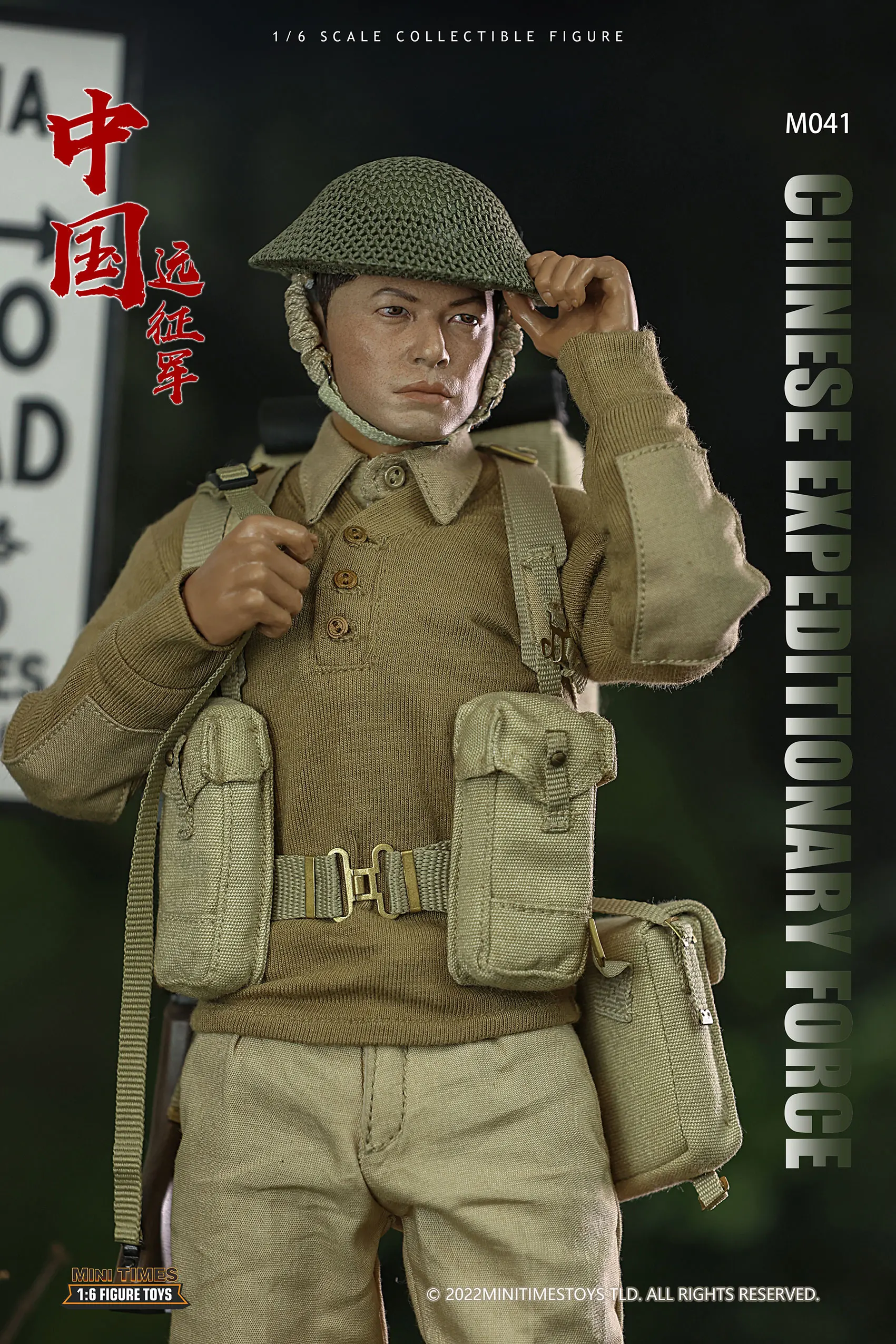 ViiKONDO-Minitimes Action Figures, 12 ", 12", Modelo, Força Expedicionária Chinesa, Soldado, Exército, Homens, Conjunto completo, Presente militar, 1, 6