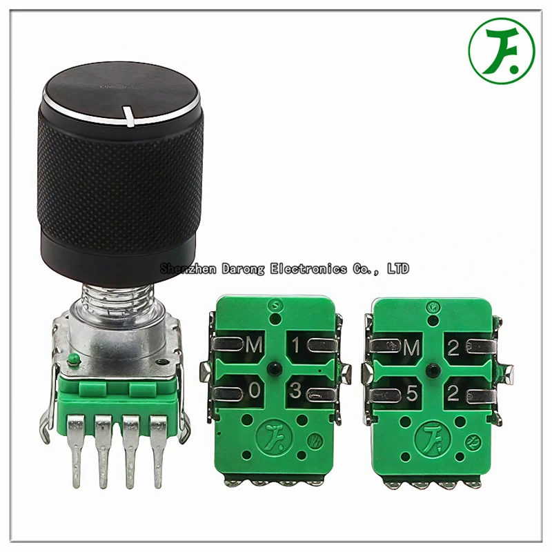 Taiwan Fuge 112 vertical volume effect potentiometer OB2.5K/0B10K 4 pin 360 degree handle length 15MM