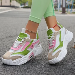 Women Shoes 2024 New Dirt-resistant Fashion Comfortable Loafers Breathable Lightweight Lace Up Sneakers Women Zapatos De Mujer