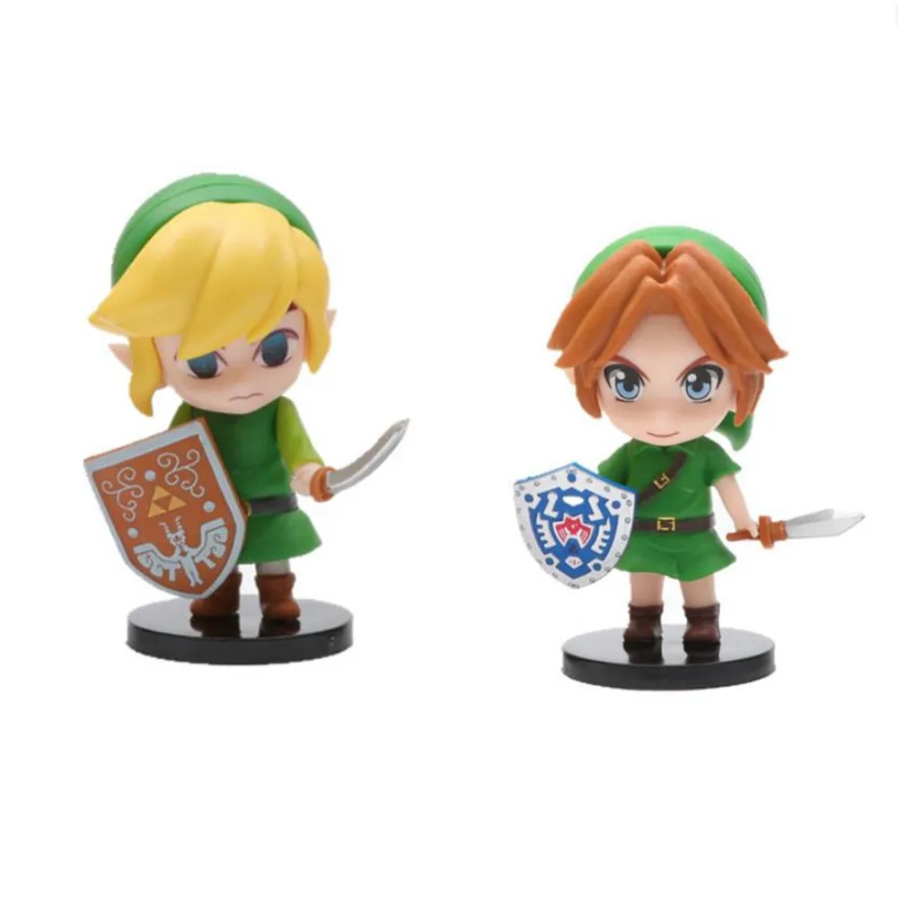 The Legend of Zelda Link Action Figures, coleção Adventure in a Fantasy World, brinde infantil, 1 pc