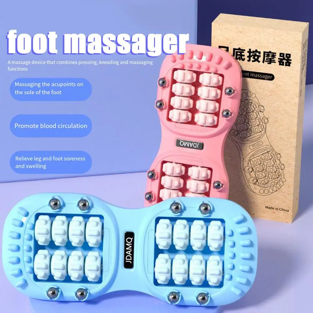 

2025 Foot Roller Massager Foot Massage Magnetic Bead Roller Multi-Point Foot Massage Relaxation To Promote Blood Cycle Home Use