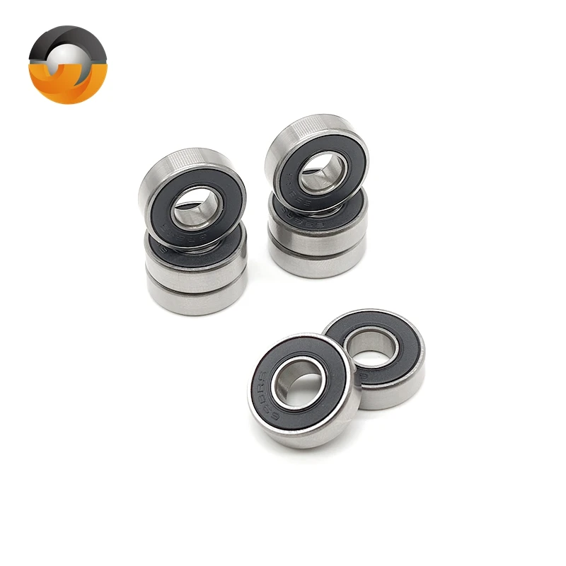 

10PCS 698RS 8x19x6 mm Bearing ABEC-7 Miniature 698RS Ball Bearings 619/8RS Z2V1 698 2RS