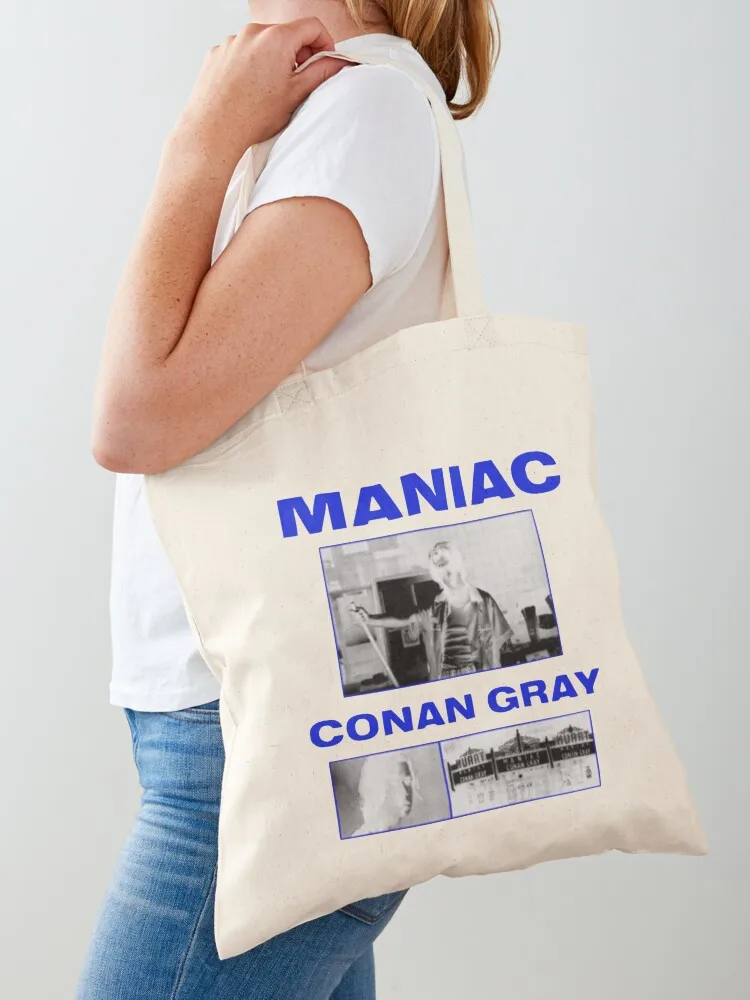 Maniac Inverted Tote Bag tote bag men supermarket folding bag reusable shopping bags Canvas Tote