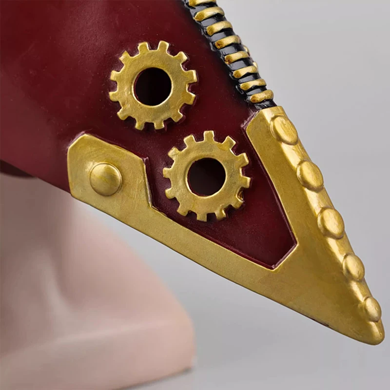 إصلاح تأثيري اللاتكس قناع أنيمي بطلي الأكاديمية ثمانية مبادئ الموت دور اللعب الطيور منقار قناع هالوين كرنفال الدعائم