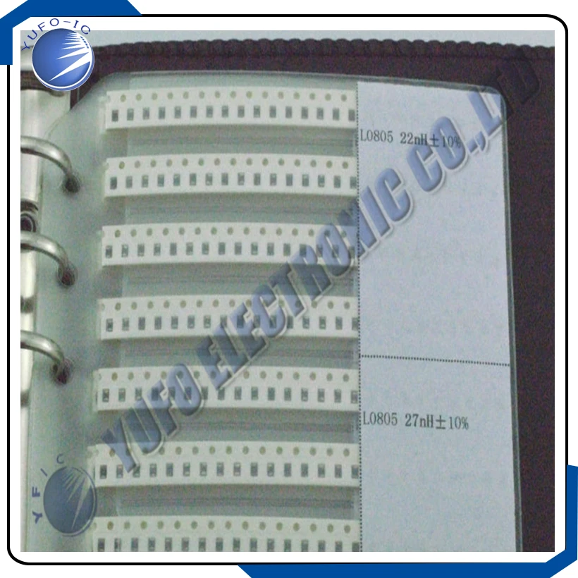 Free Shipping One Lot 0805 SMD SMT Chip Inductor Assortment Book Kit 33 value total 3300pcs