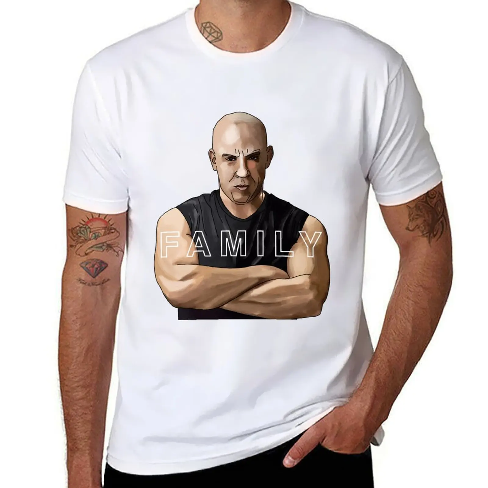 

Dominic Toretto T-Shirt man t shirt heavy cotton t shirt man designer T-Shirt