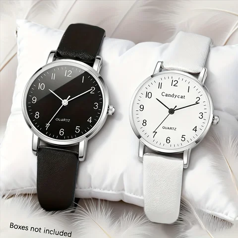 Ladies' elegant and fashionable quartz watch is the perfect choice for daily wear, Christmas, and birthday gifts