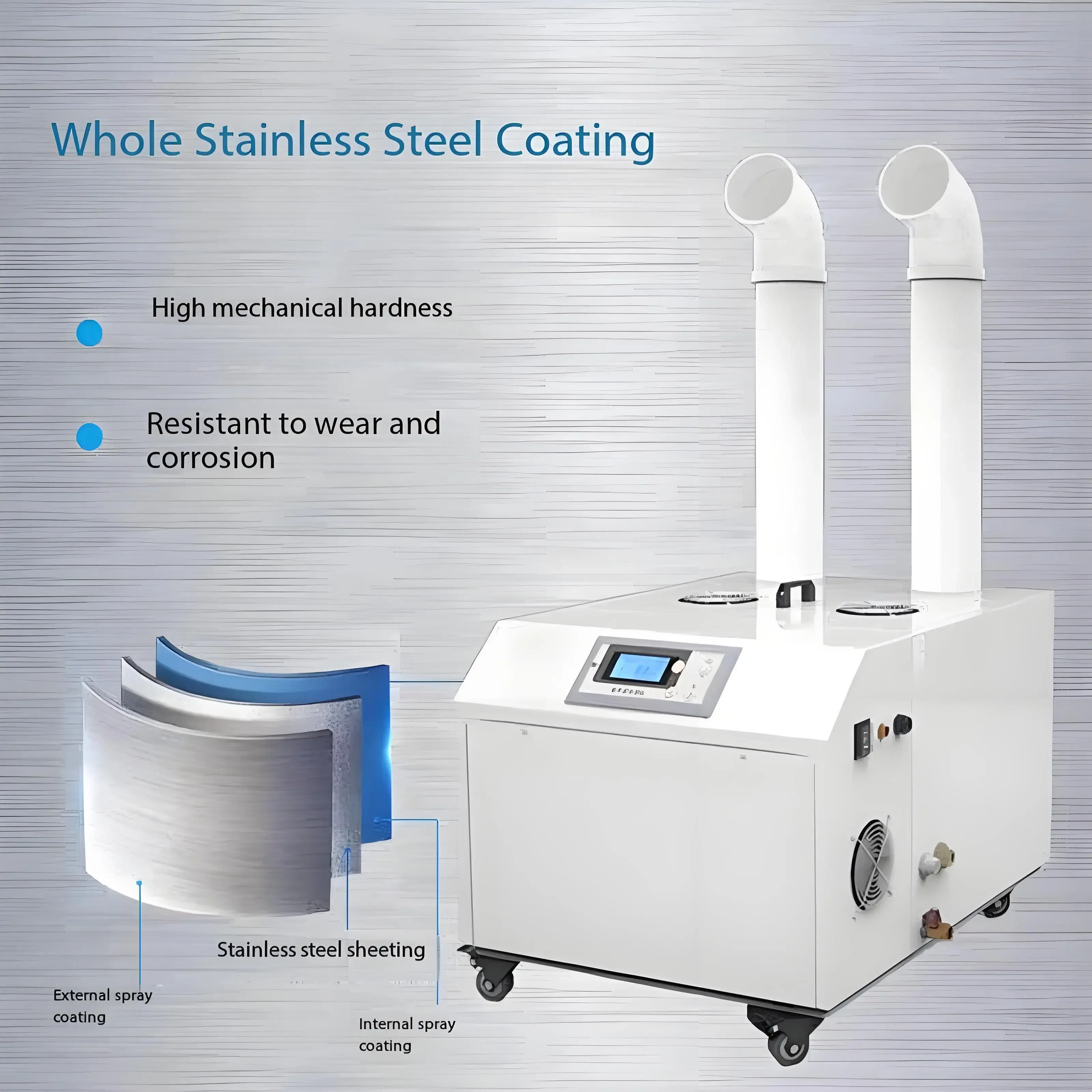 Factory Direct Commercial Indoor Plant Mushroom Farm Machine for Greenhouse Cold Room Industrial Ultrasonic Humidifier Flexible