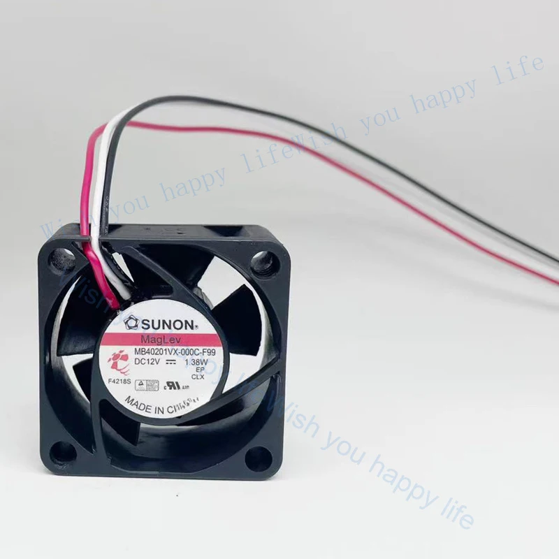 

Новый вентилятор охлаждения V+ SUNON MB40201VX-000C-F99 12V 1.38W, 3-проводной, 1 шт. # QW
