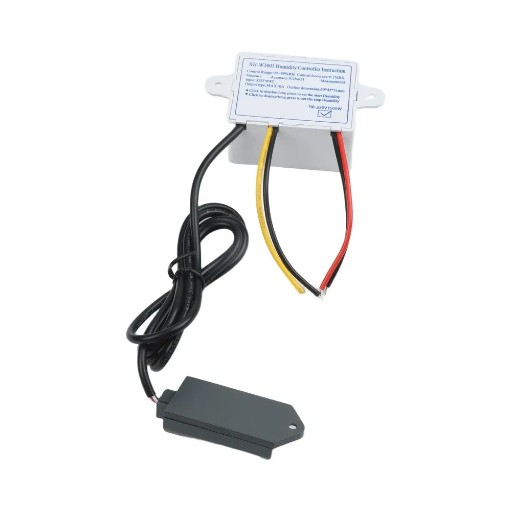 Digital Humidity Switch Humidity Sensor Easy To Read Data Hard-wearing High-quality Load Power 120W/240W/1500W