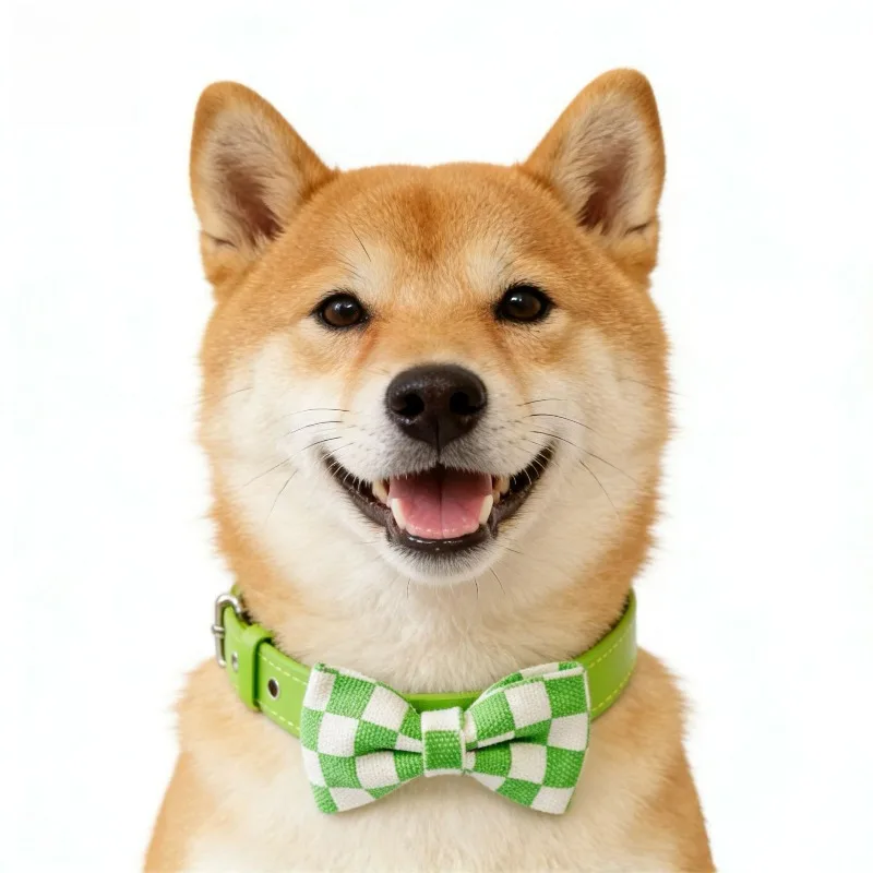 

Регулируемый клетчатый ошейник с бантом для собак и кошек, мягкий аксессуар для шеи для маленьких и средних собак, щенков, чихуахуа, лучшая идея для подарка