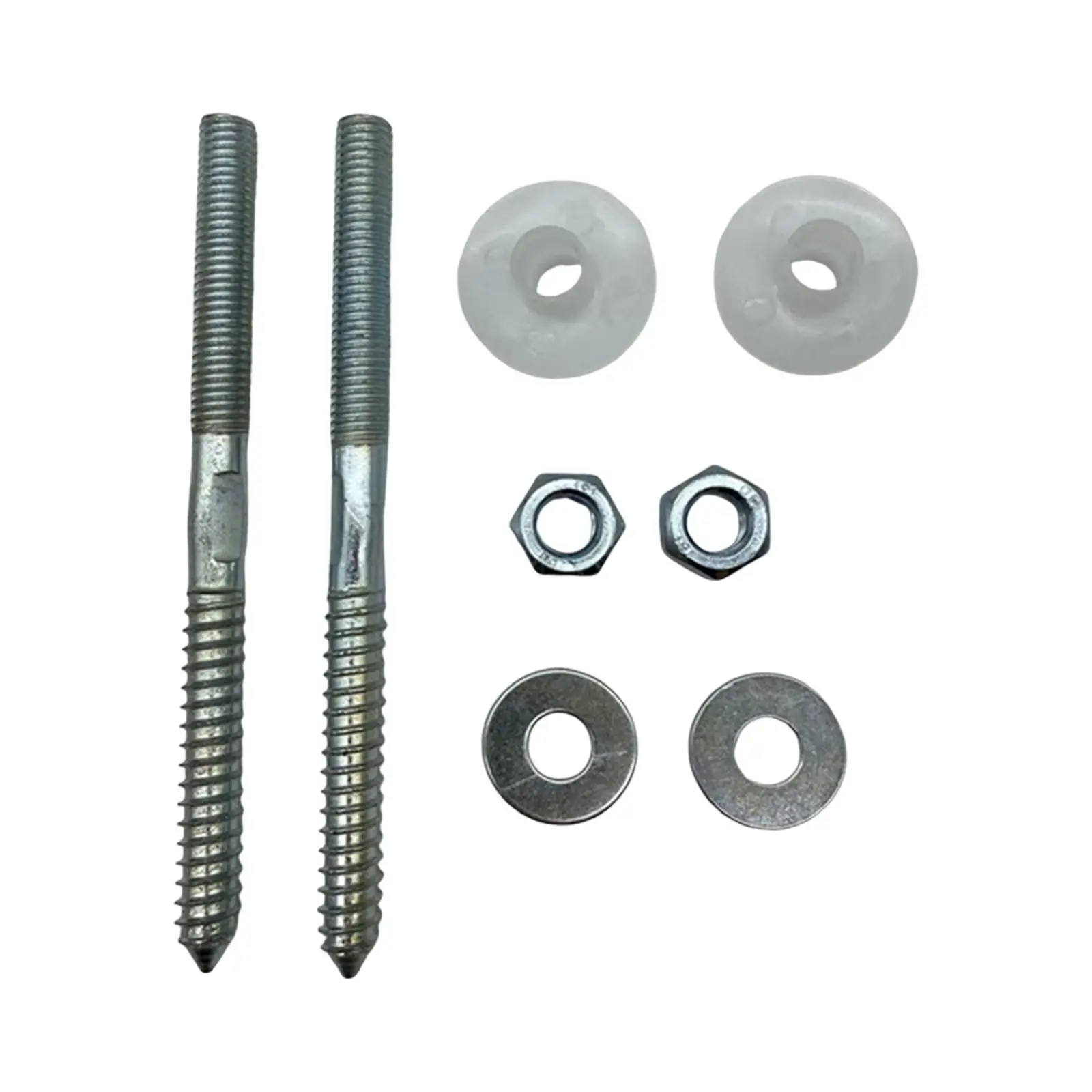 Wall Mount Basin Screws Sturdy Fixing Kit Universal Washer Plug Set for Bathroom Sink Install