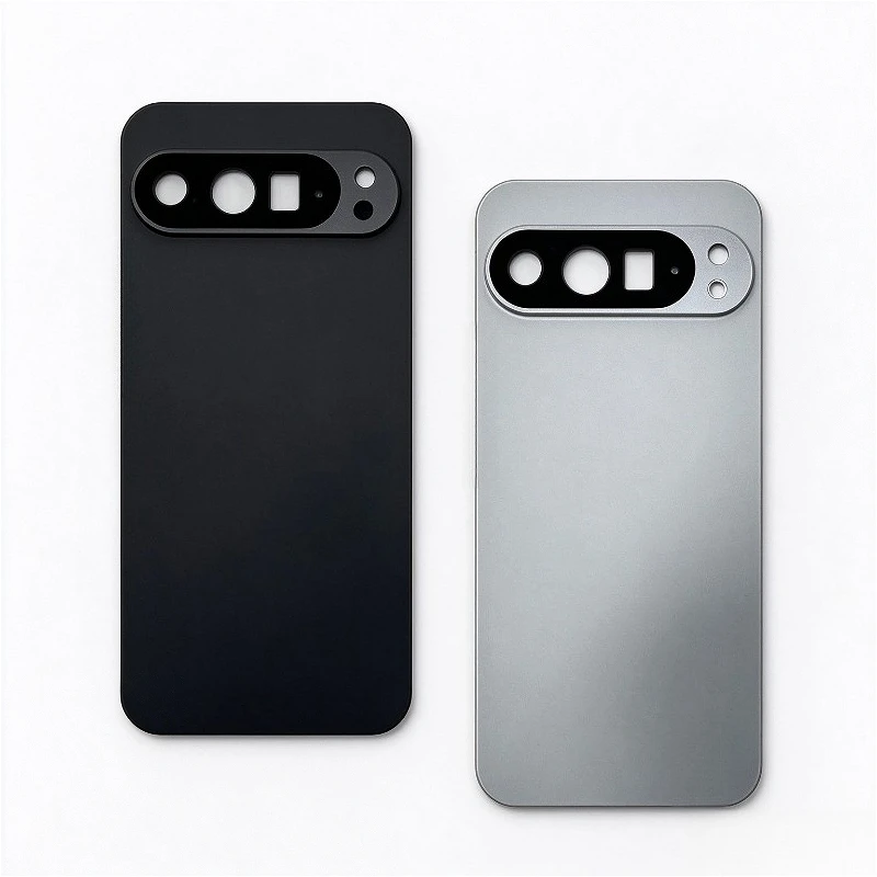 A+ phone lid For Google Pixel 9 Pro XL 9 ProXL Back Cover Rear Glass Housing Case With Camera Lens Replacement Repair