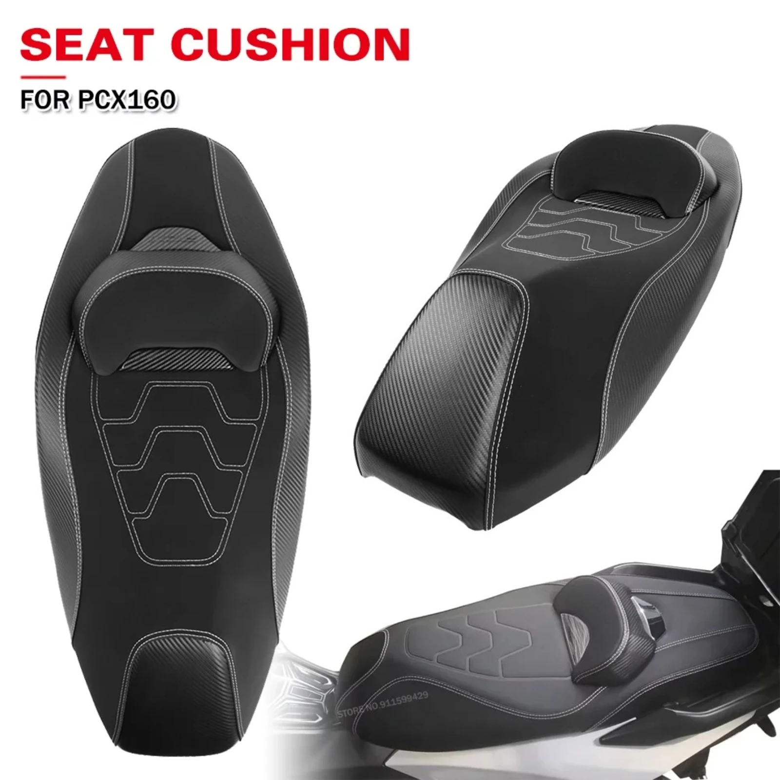 cuscino-sella-anteriore-moto-per-honda-pcx160-pcx-160-2018-2023-2024-2025-coprisella-posteriore-passeggero-integrato-completo